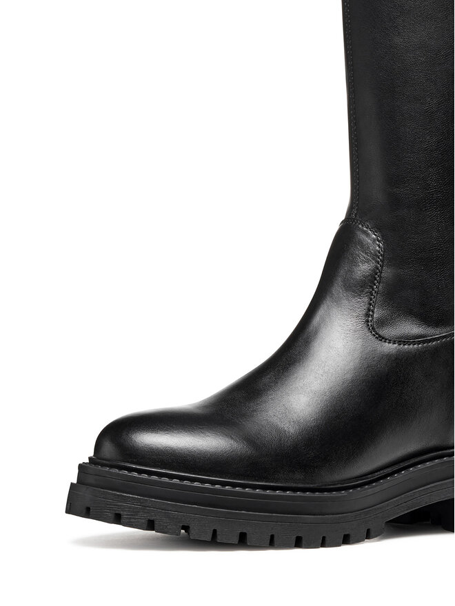 Geox Cizme Geox D Iridea D56HRF 0KB43 C9999 Negru