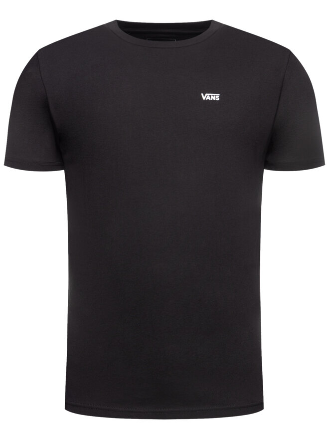 Vans Vans Marškinėliai Left Chest Logo VN0A3CZEY281 Juoda Classic Fit