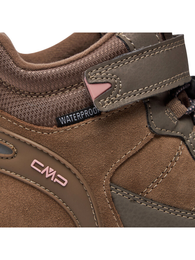 CMP Sneakersy CMP Kids Hadil Leather Wp Urban Shoes 3Q84524 Hnědá