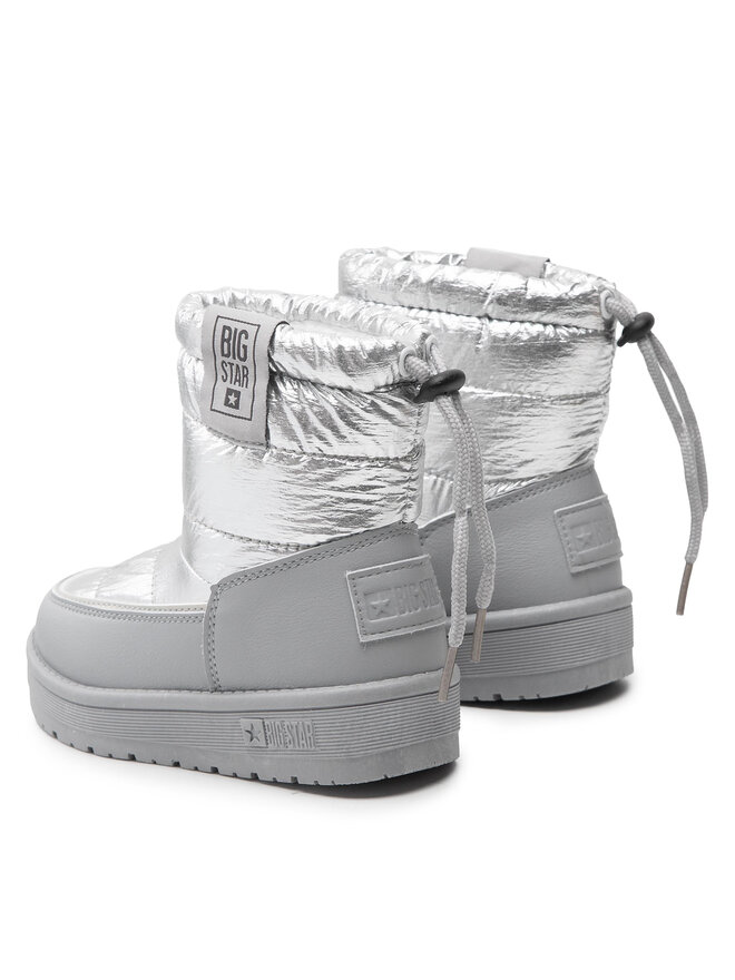 Big Star Shoes Škornji za sneg Big Star Shoes KK374218 Srebrna