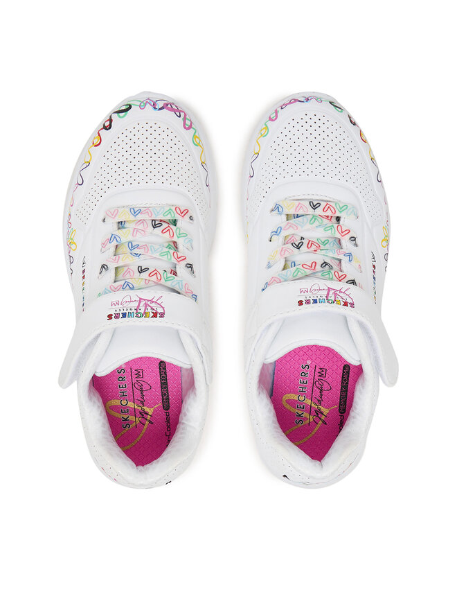 Skechers Sneakers Skechers Uno Lite 314091L WMLT Weiß
