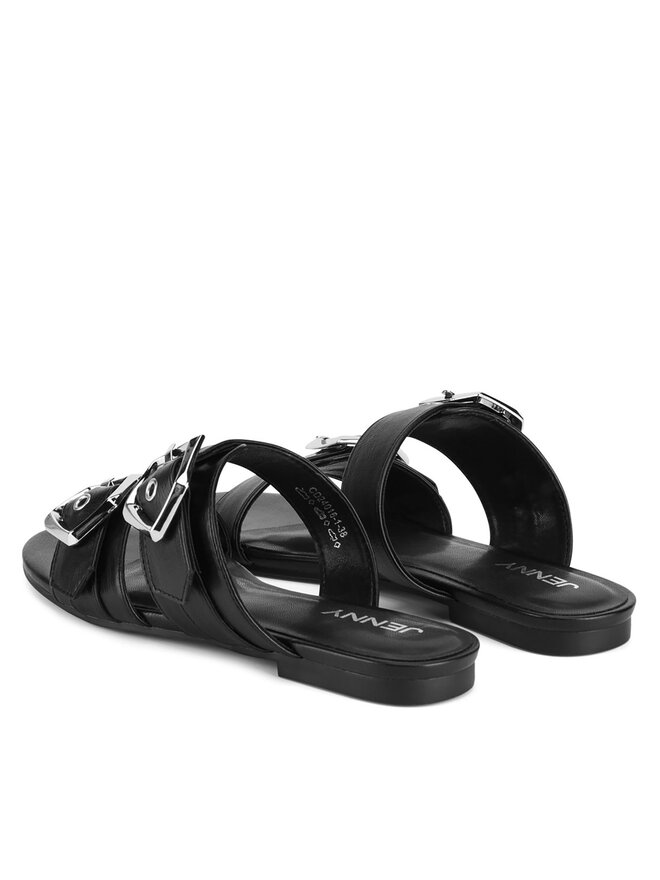 JENNY Klapki JENNY CD24016-1 Czarny