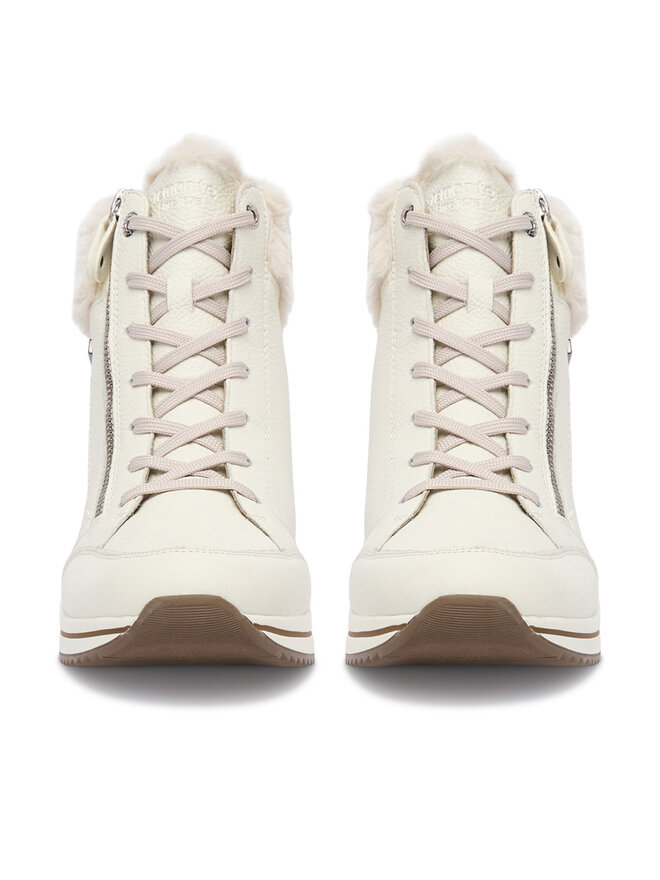 Remonte Schnürschuhe Remonte CEO-D0T77-80 Écru