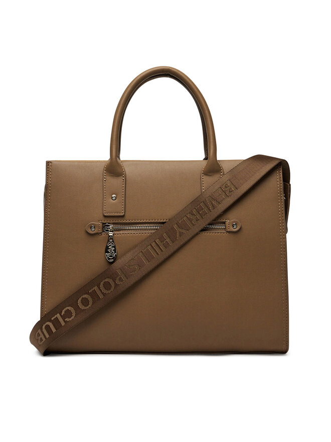 Beverly Hills Polo Club Torebka Beverly Hills Polo Club BHPC-L-002-07 Brązowy