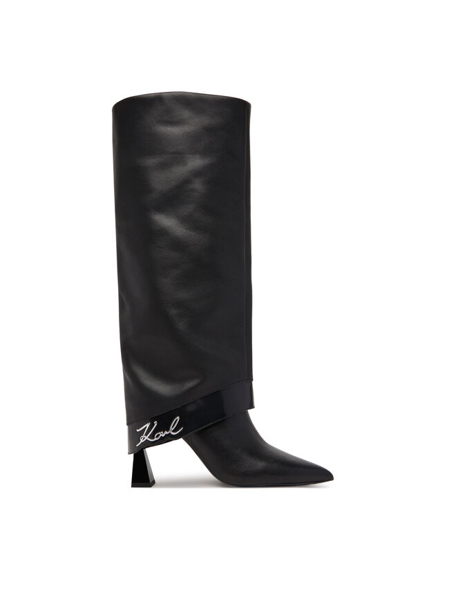 KARL LAGERFELD Чоботи KARL LAGERFELD KL32081 Чорний