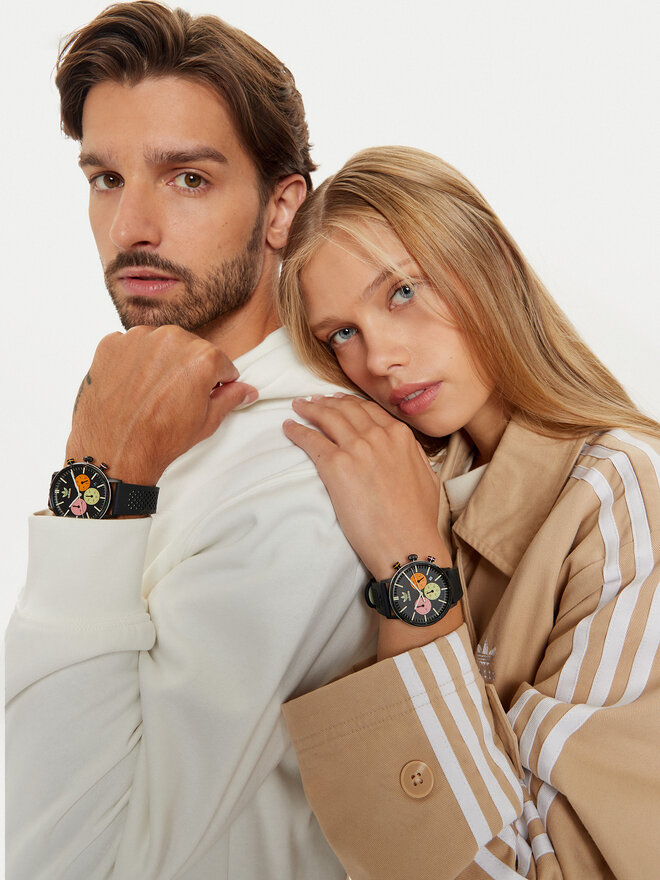 adidas Originals Karóra adidas Originals Code One Chrono AOSY24084 Fekete