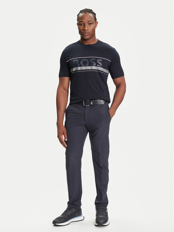 BOSS BOSS Camiseta Iconic Zone 50550113 Azul marino Regular Fit