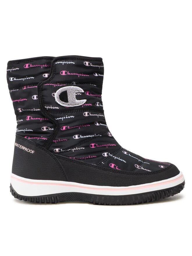 Champion Schneeschuhe Champion High Cut Shoe Flakey G Gs S32522-CHA-KK001 Schwarz