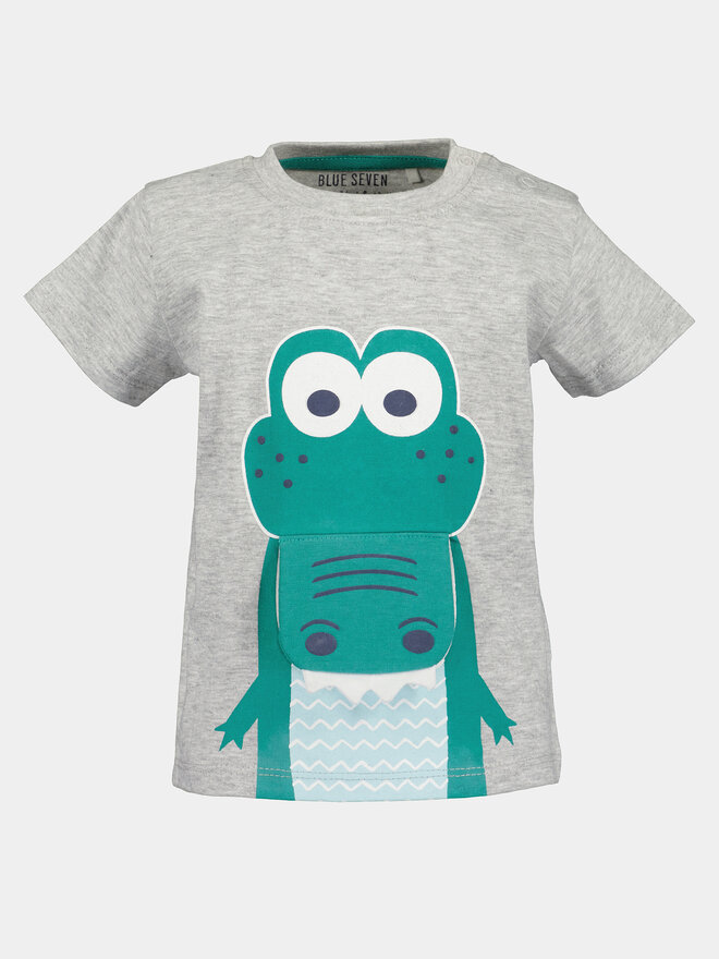 Blue Seven Blue Seven Camiseta 928156 X Gris Regular Fit