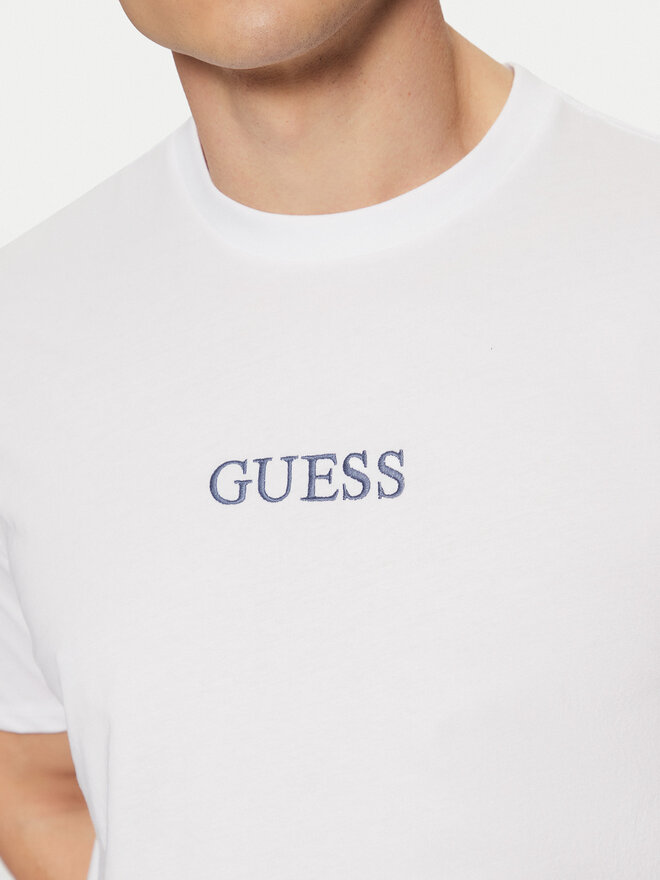 Guess Guess Marškinėliai M5RI58 K9RM1 Balta Regular Fit
