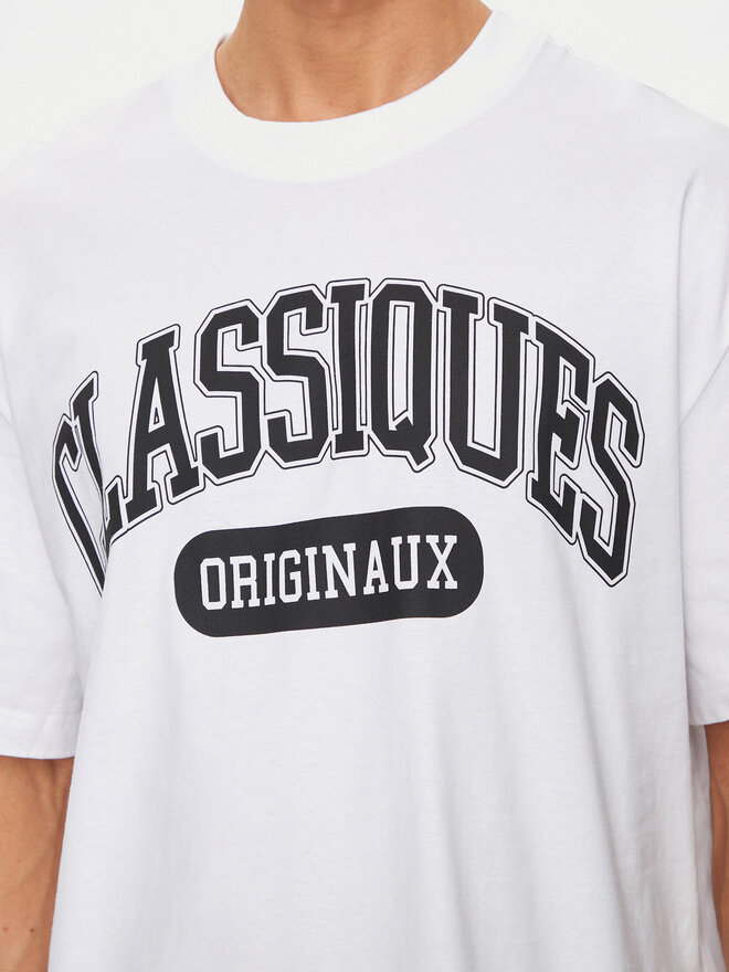 Only & Sons Only & Sons Marškinėliai Classiques 22029023 Balta Relaxed Fit