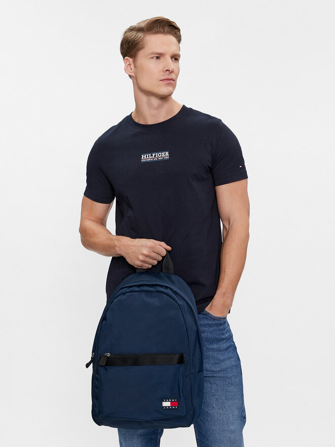 Tommy Jeans Plecak Tommy Jeans Tjm Daily Dome Backpack AM0AM11964 Granatowy