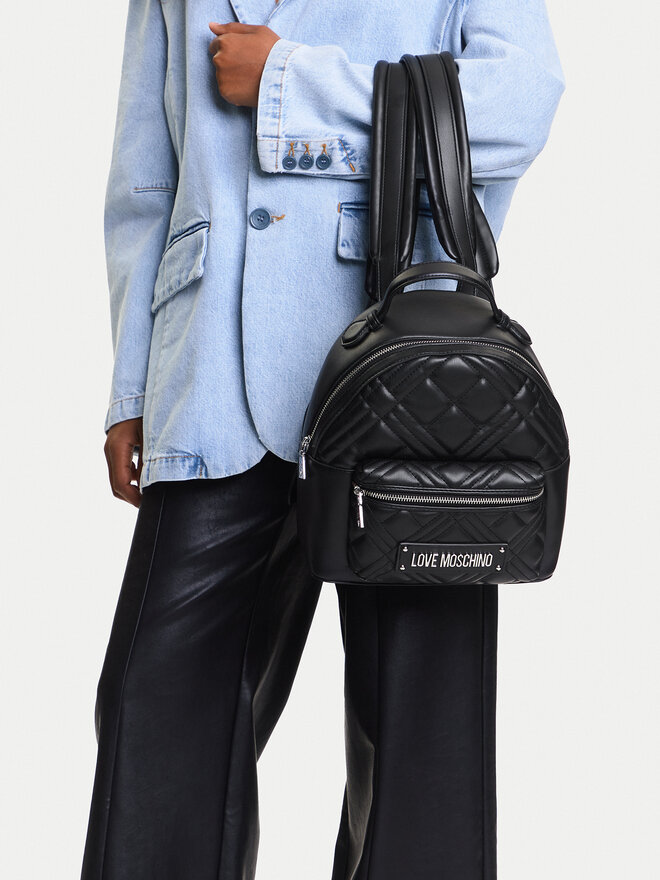 LOVE MOSCHINO Раница LOVE MOSCHINO JC4148PP0MLA000B Черен