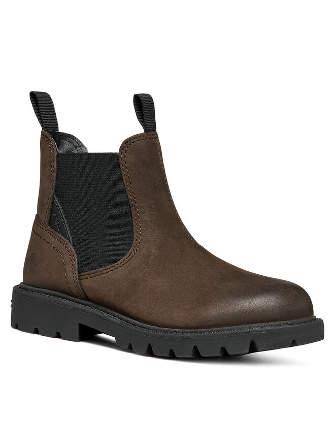 Geox Schnürschuhe Geox J Shaylax Boy J16FAA 00045 C0582 D Braun