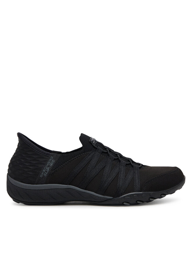 Skechers Sneakersy Skechers Breathe Easy - Roll With Me 100593/BBK Černá