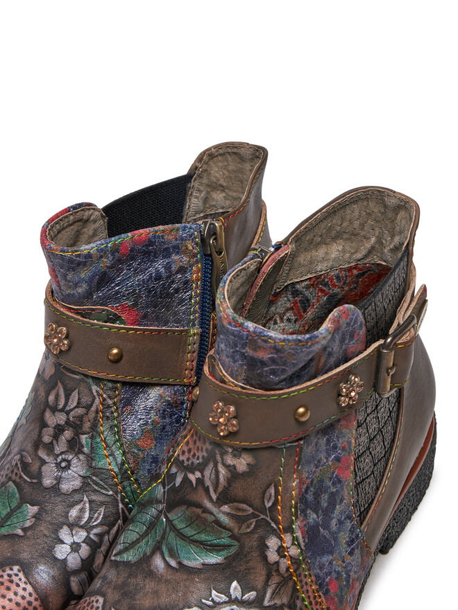 Laura Vita Stiefeletten Laura Vita Cocralieo 44 Braun