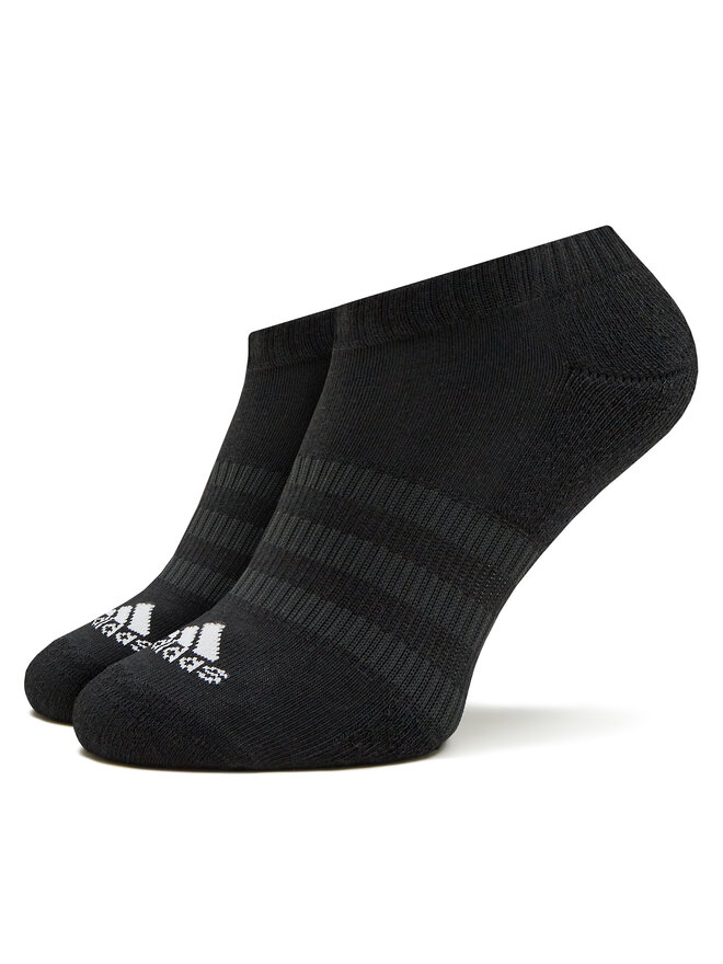 adidas Calcetines tobilleros unisex adidas Cushioned Low-Cut Socks 3 Pairs IC1332 Negro