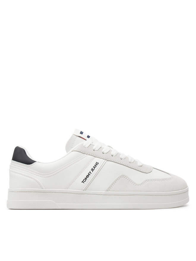 Tommy Jeans Sneakers Tommy Jeans Tjm Leather Retro Cupsole EM0EM01414 Écru