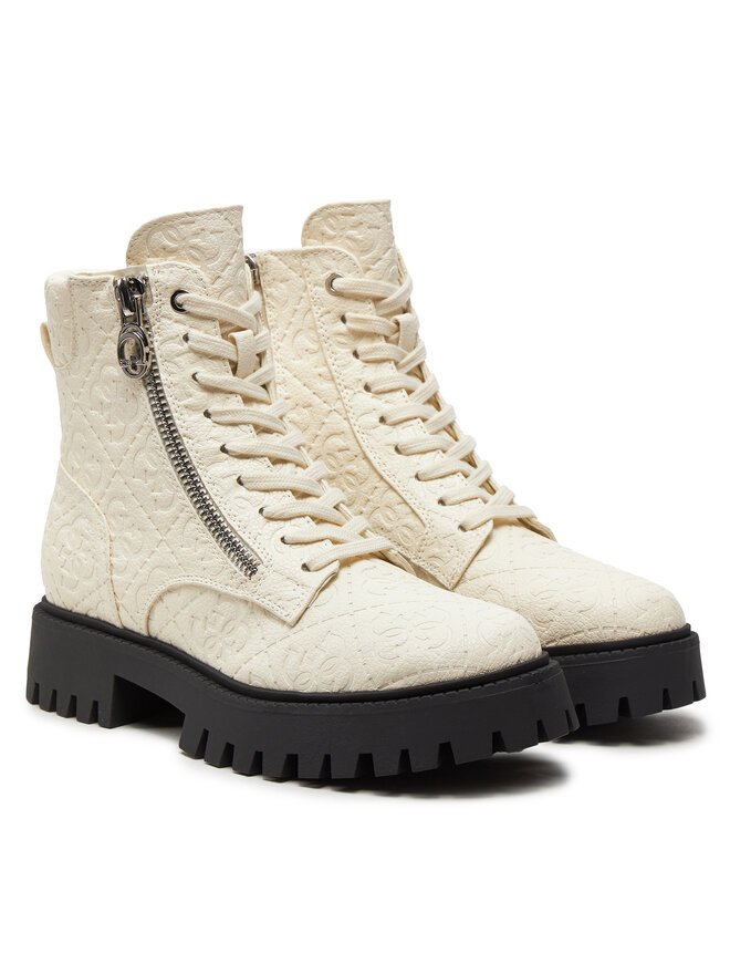 Guess Členková obuv Guess Fiona FLTFIO FAL10 Biela
