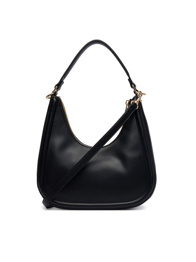 Calvin Klein Handtasche Calvin Klein Bold Ck Small Crescent LV04F3561G Schwarz
