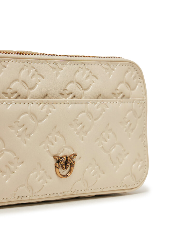 PINKO Torebka PINKO Camera Bag Mini PE 25 PLTT 104292 A1YB Beżowy