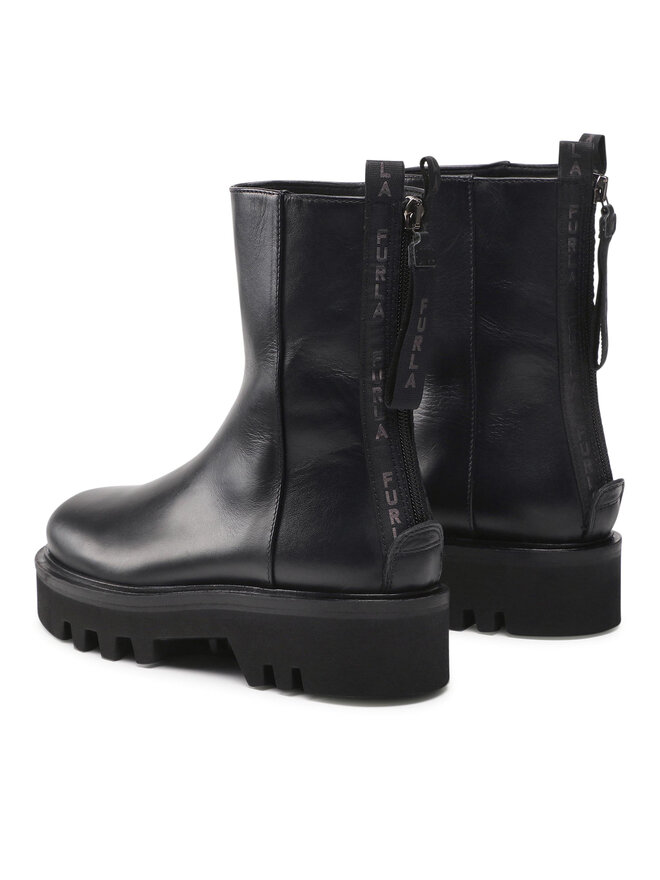 Furla Schnürstiefeletten Furla Rita YE63FRI-BX0272-O6000-1-019-20-AL Schwarz