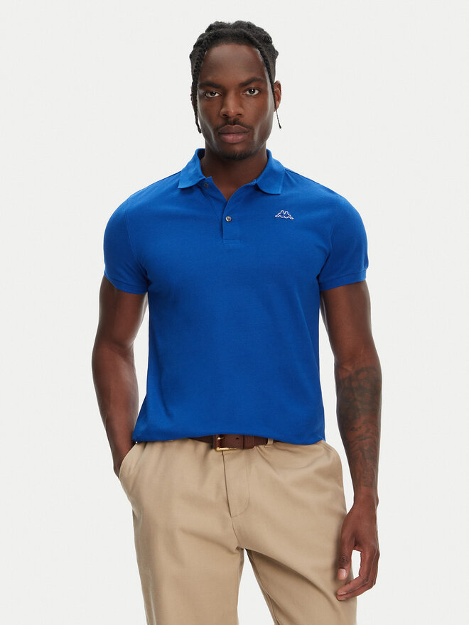 Robe di Kappa Robe di Kappa Poloshirt William 6006170 Blau Slim Fit