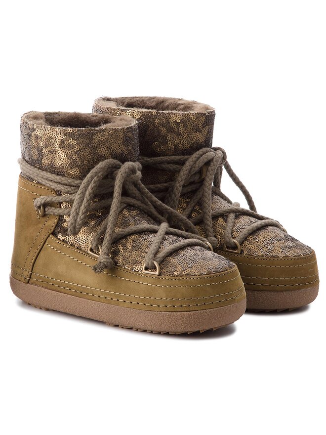 Inuikii Škornji za sneg Inuikii Boot Classic 70101-9 Zelena