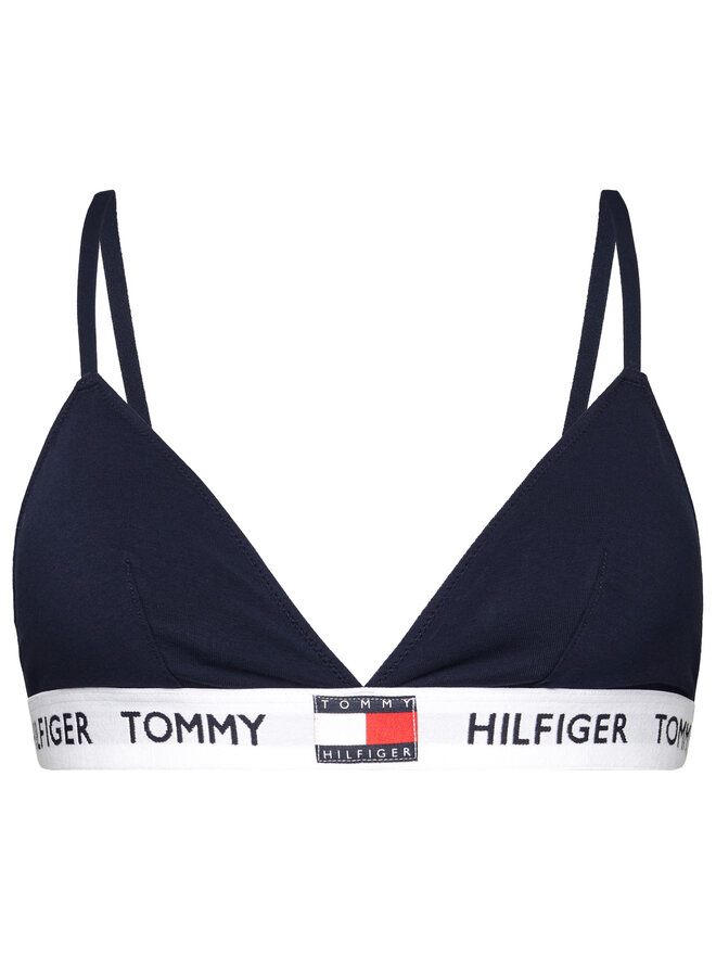 Tommy Hilfiger Tommy Hilfiger Bralette melltartó UW0UW02243 Sötétkék