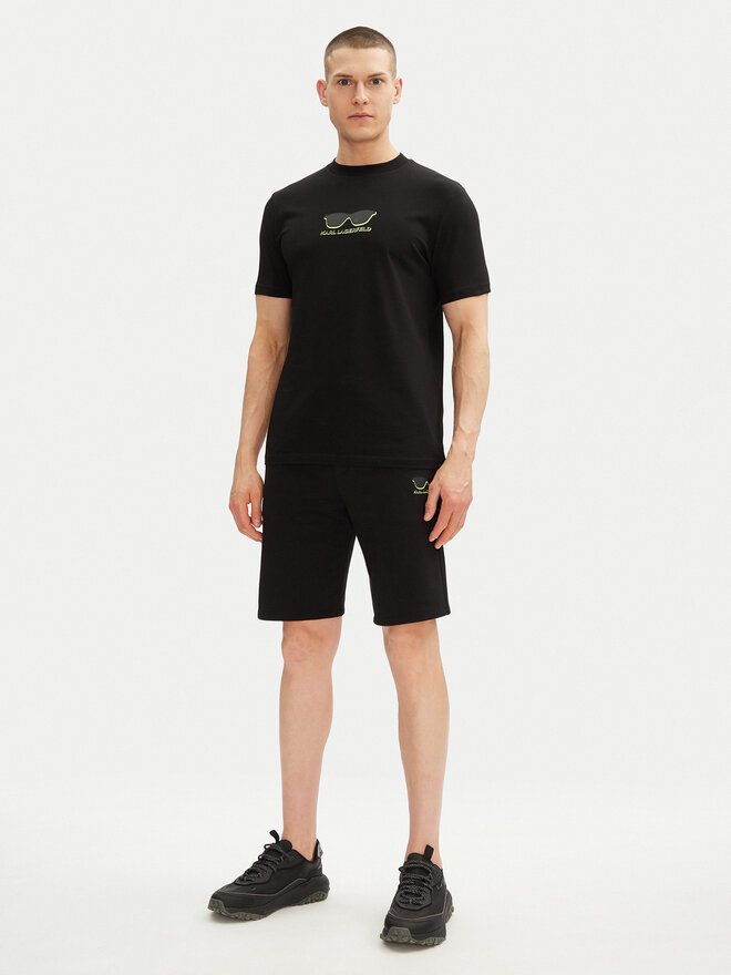 KARL LAGERFELD KARL LAGERFELD T-Shirt 755400 552235 Μαύρο Regular Fit