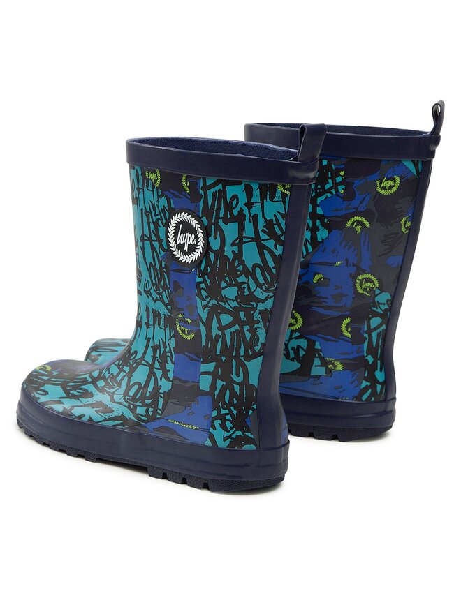 HYPE Gumicsizma HYPE YVLR-732 Sötétkék