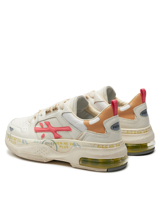 Premiata Сникърси Premiata Draked VAR 356 Екрю