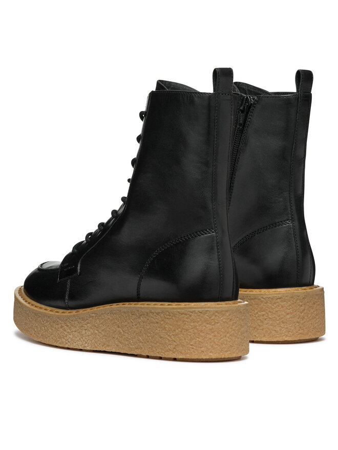 Geox Botine Geox D Elidea D36VEB 00043 C9997 Negru