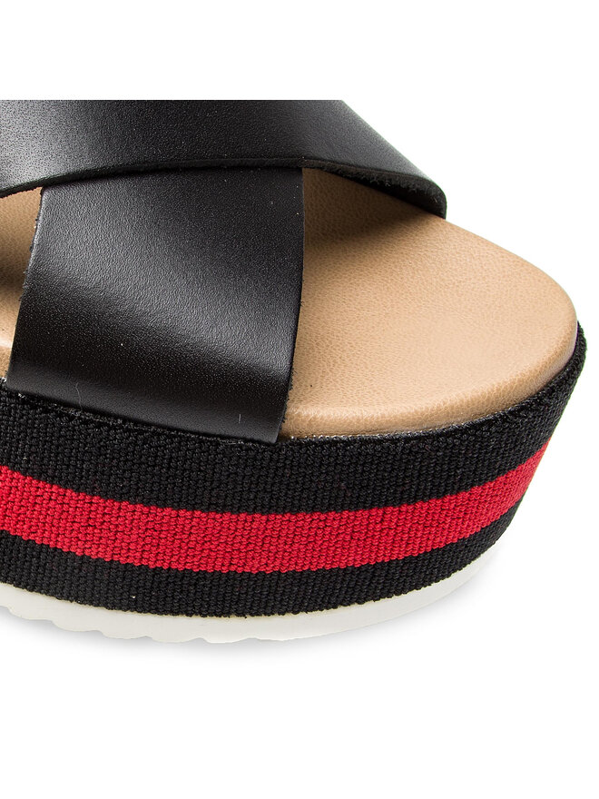 Sandaler och Slip ons Steve Madden Asher SM11000450 03001 010 Svart eskor
