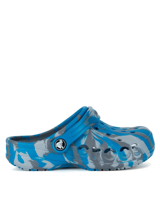 Crocs Şlapi Crocs BAYA MARBLED CLOG KIDS 207016-4GL Bleumarin