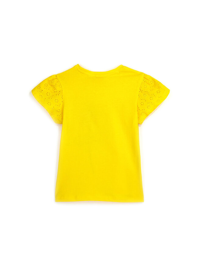 Original Marines Original Marines Camiseta DFP3188CF Amarillo Regular Fit