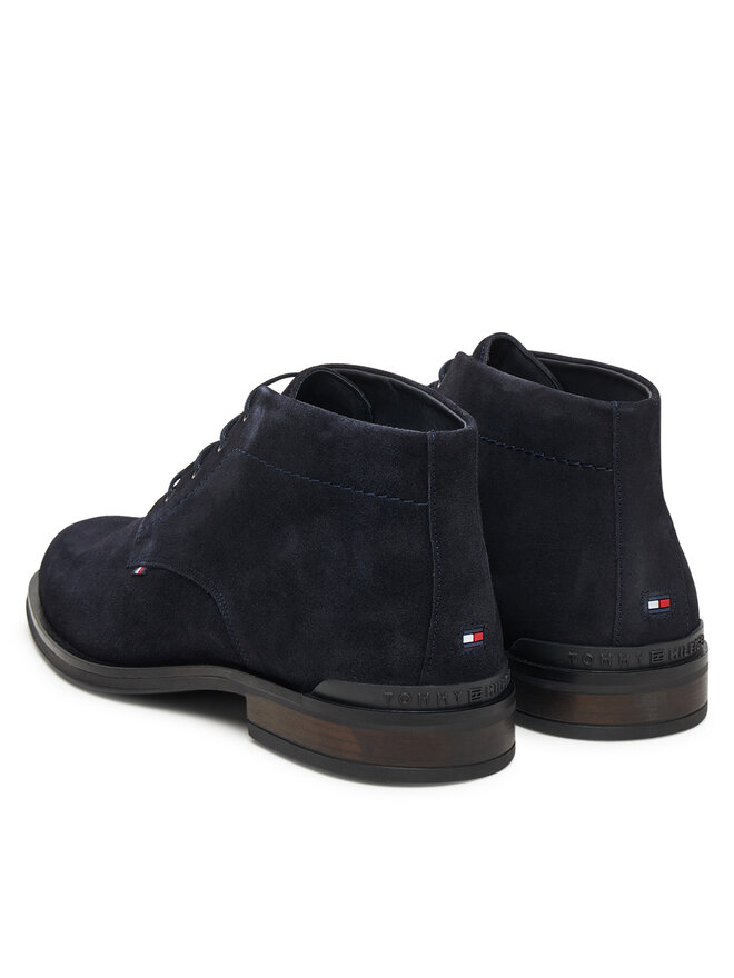 Tommy Hilfiger Schnürschuhe Tommy Hilfiger Corporate FM0FM05579 Dunkelblau