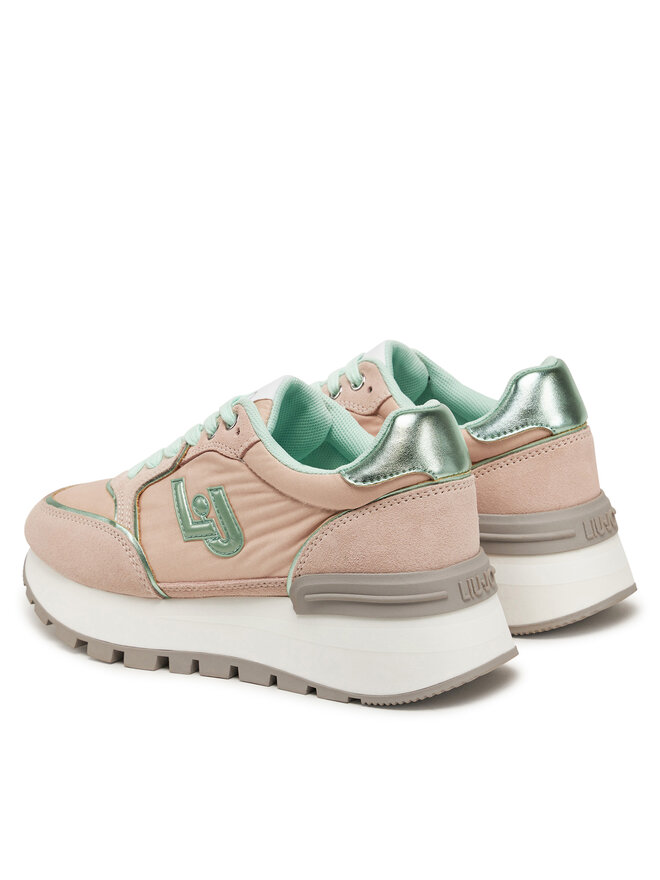 Liu Jo Sneakersy Liu Jo Amazing 25 BA5049 PX003 Różowy
