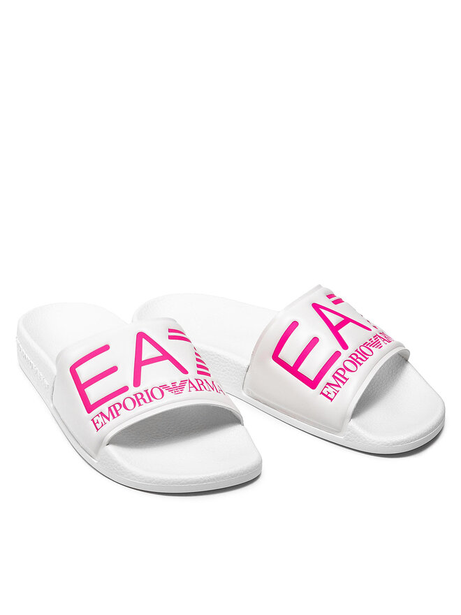 EA7 Emporio Armani Чехли EA7 Emporio Armani XCP001 XCC22 M499 Бял