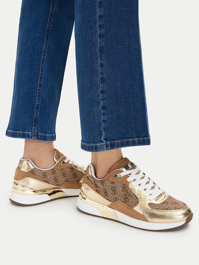 Guess Sneakers Guess FLJM19 FAL12 Goldfarben
