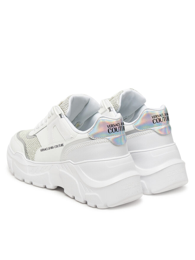 Versace Jeans Couture Sneakersy Versace Jeans Couture 78VA3SC4 Biały