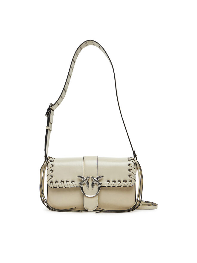 PINKO Rankinė PINKO Love One Classic Slouchy Fl PE 25 PLTT 104524 A28D Smėlio