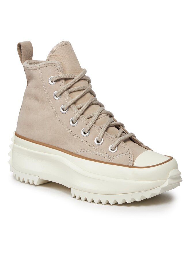 Converse Plátěnky Converse Run Star Hike Platform Counter Climate A04184C Béžová