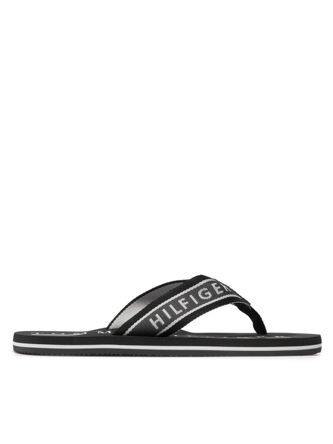 Tommy Hilfiger Джапанки Tommy Hilfiger Martime Beach Sandal FM0FM03978 Черен