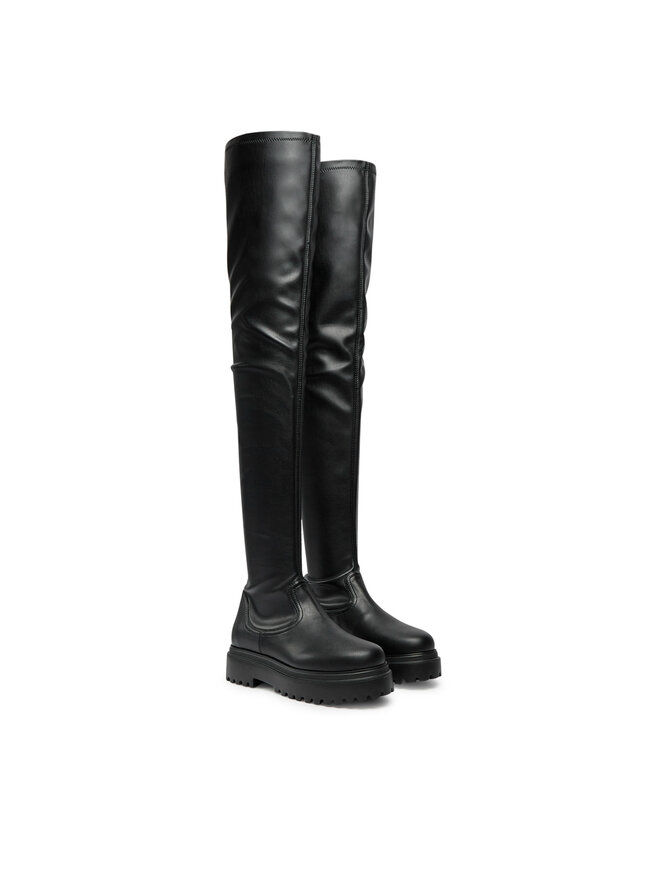 Le Silla Overknees Le Silla Cuissard Ranger 6487V020M1PPFAK001 Schwarz