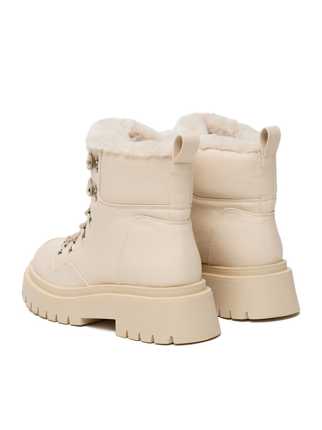 DeeZee Botines planos DeeZee 13116-4 Écru