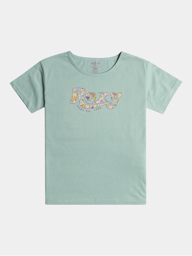Roxy Roxy Marškinėliai Day And Night A Tees ERGZT04008 Mėlyna Regular Fit
