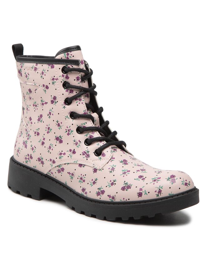Scarponcini Geox J Casey G. G J9420G 00004 C8172 D Rosa escarpe