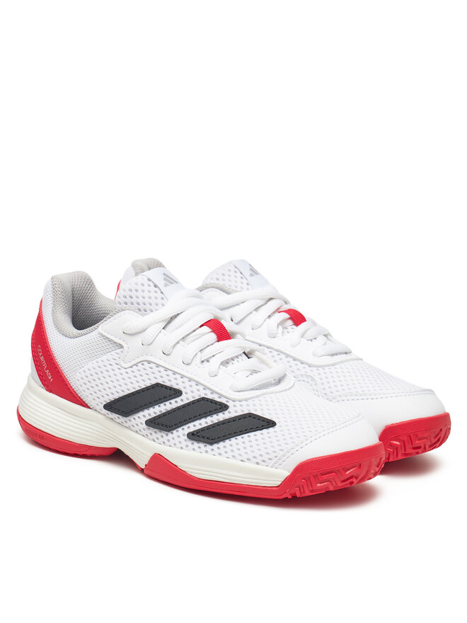 adidas Buty do tenisa adidas Courtflash JI2448 Biały