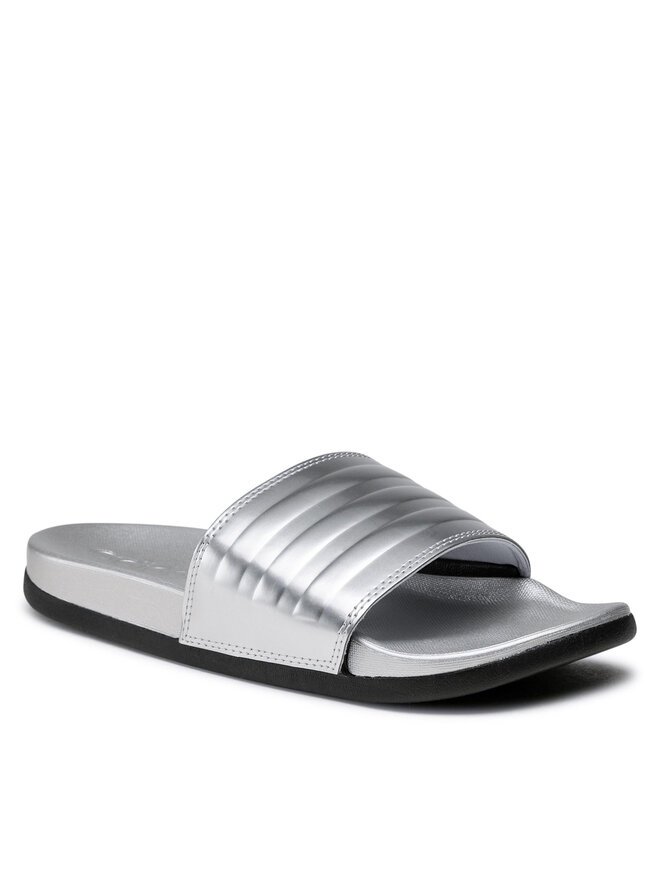 adidas Pantoletten adidas adilette Comfort FW7683 Silberfarben